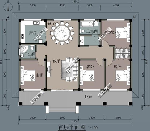 9套農村漂亮實用自建房設計圖，主體30萬就能建成，你選哪套？