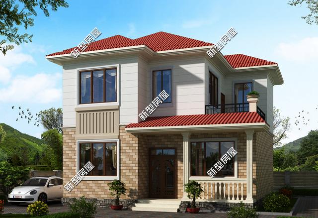 9套農村漂亮實用自建房設計圖，主體30萬就能建成，你選哪套？