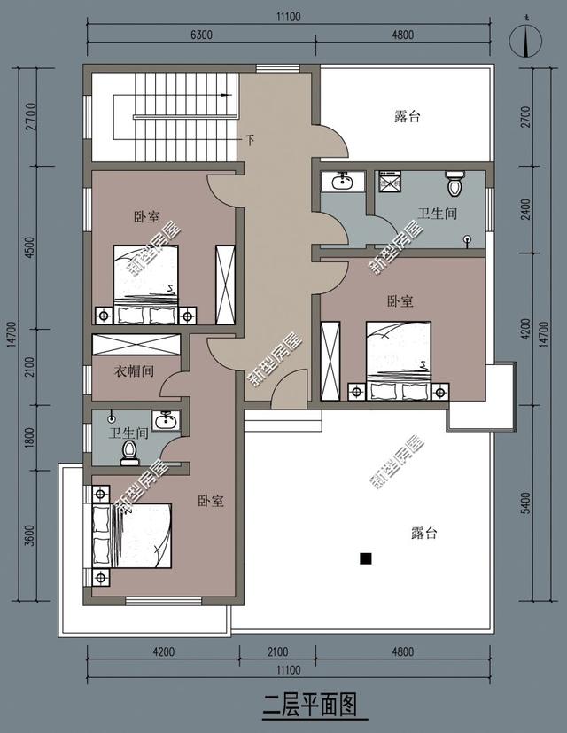 9套農村漂亮實用自建房設計圖，主體30萬就能建成，你選哪套？