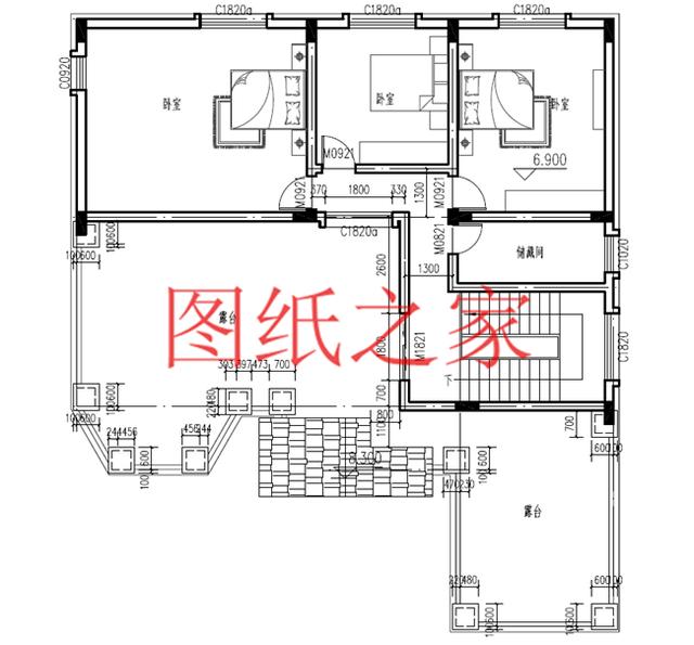 開間15米的三層別墅設計圖，美觀大氣、舒適實用，造價50萬左右！