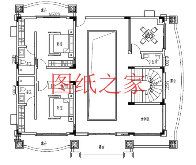 開間15米的三層別墅設計圖，美觀大氣、舒適實用，造價50萬左右！
