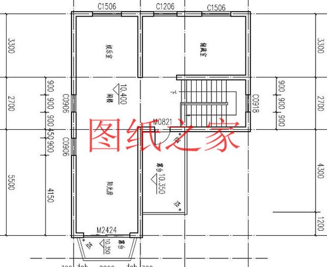 100平米四層別墅設(shè)計設(shè)計圖，開間9米精致漂亮，可以說是小戶型大功能！