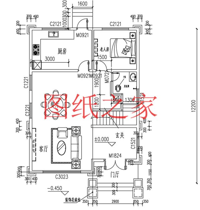 100平米四層別墅設(shè)計設(shè)計圖，開間9米精致漂亮，可以說是小戶型大功能！