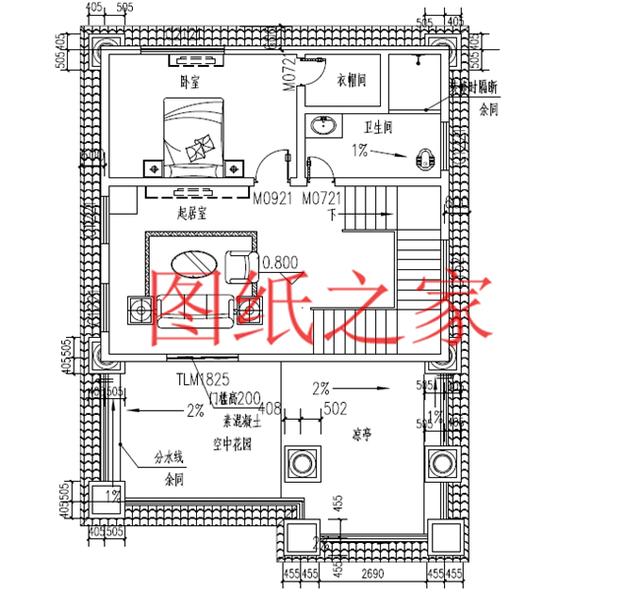 100平米四層別墅設(shè)計設(shè)計圖，開間9米精致漂亮，可以說是小戶型大功能！
