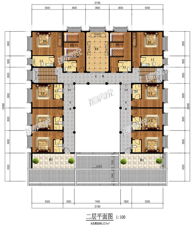 最牛四合院設計圖，廣東靚仔蓋了棟，成全村焦點，鄰居羨慕天天來串門