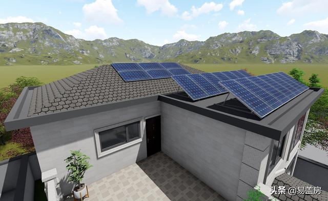 歐式別墅設計圖，河北農村39萬建起，有露臺可停車，室內輪椅使用沒問題，真舒服