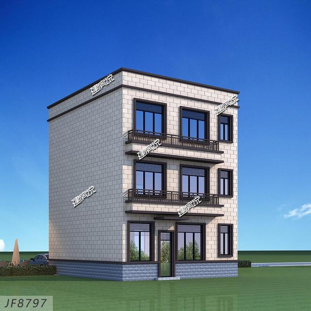 簡單別墅設計圖，湖北小伙，花24萬蓋了棟別墅，簡單大氣，住得順事又順心