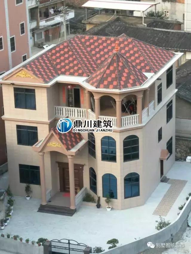 5款三層小別墅建成案例及設(shè)計(jì)圖，建房就要這樣建，第二款最經(jīng)典！