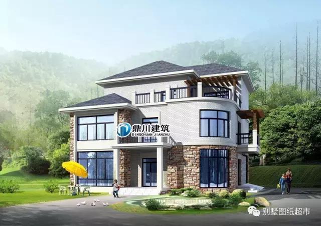 5款三層小別墅建成案例及設(shè)計(jì)圖，建房就要這樣建，第二款最經(jīng)典！