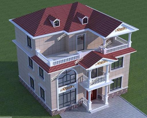 最漂亮別墅設(shè)計(jì)圖，湖南兩兄弟建村里惹全村人羨慕，隔壁村都繞路來(lái)看