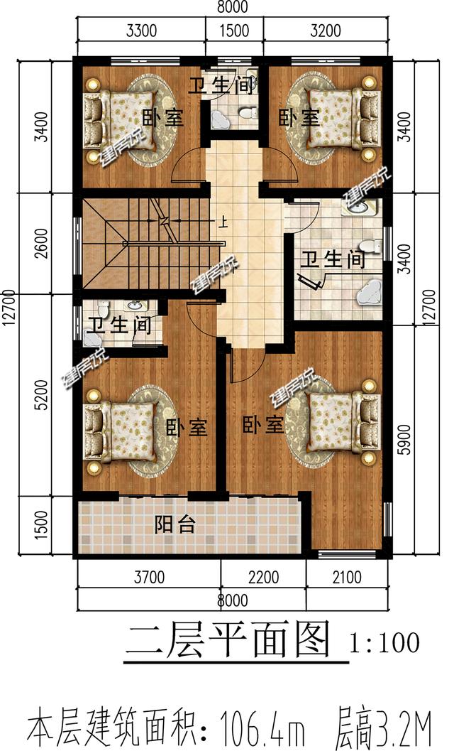 家有豪宅別人都羨慕不已，這款四層現(xiàn)風(fēng)格別墅設(shè)計(jì)圖，外觀時(shí)尚，布局合理