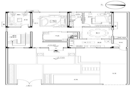 2026年新款中式風格農村三層別墅設計圖，外觀好，空間大