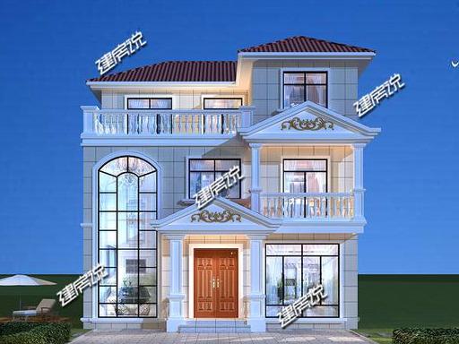 最漂亮的農村別墅設計圖，第一眼很驚艷，看過的人都說好