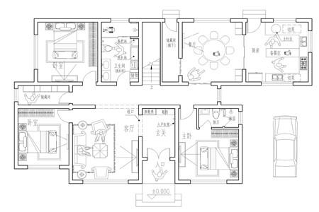 農(nóng)村二層別墅設(shè)計(jì)圖，這樣設(shè)計(jì)好看又簡單，這套戶型簡直美極了