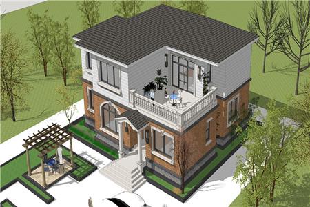 農(nóng)村二層別墅設(shè)計(jì)圖，這樣設(shè)計(jì)好看又簡單，這套戶型簡直美極了