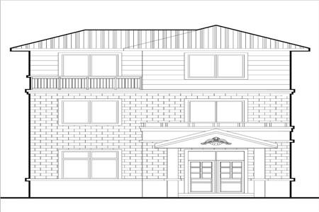 三層農(nóng)村自建房設(shè)計圖推薦，居住環(huán)境舒適，造價低