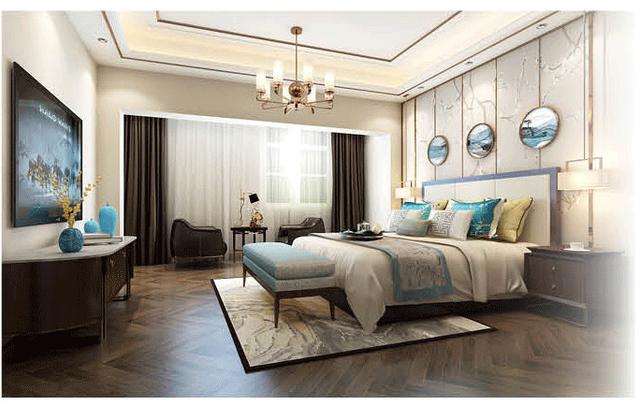 新中式別墅設計圖，建筑風格給人一種非常舒適的感覺