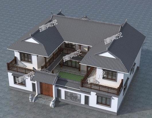 一款四合院別墅設(shè)計(jì)圖，打造中國(guó)最美四合院，從此低調(diào)不起來(lái)