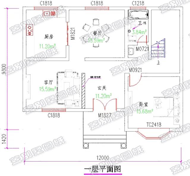 磚混結(jié)構(gòu)農(nóng)村二層小別墅設(shè)計(jì)施工圖，20萬臥室?guī)? style="box-sizing: border-box; border-bottom-style: none; border-right-style: none; margin: 10px auto; display: block; max-width: 100%; border-top-style: none; border-left-style: none; -webkit-tap-highlight-color: transparent" src="/uploads/allimg/190202/095913O17-0.jpg" inline="0" img_height="552" img_width="750" />
<p style="box-sizing: border-box; text-align: center; padding-bottom: 0px; line-height: 16px; margin: 0px; padding-left: 0px; padding-right: 0px; color: rgb(119,119,119); font-size: 12px; padding-top: 0px; -webkit-tap-highlight-color: transparent" class="pgc-img-caption">效果圖</p>
</div>
<p style="box-sizing: border-box; padding-bottom: 0px; widows: 2; text-transform: none; background-color: rgb(255,255,255); font-style: normal; text-indent: 0px; margin: 16px 0px; padding-left: 0px; padding-right: 0px; font-family: "PingFang SC", "Hiragino Sans GB", "Microsoft YaHei", "WenQuanYi Micro Hei", "Helvetica Neue", Arial, sans-serif; white-space: normal; orphans: 2; letter-spacing: normal; color: rgb(34,34,34); font-size: 16px; font-weight: normal; word-spacing: 0px; padding-top: 0px; -webkit-tap-highlight-color: transparent; font-variant-ligatures: normal; font-variant-caps: normal; -webkit-text-stroke-width: 0px"><strong style="box-sizing: border-box; font-weight: 700; -webkit-tap-highlight-color: transparent">室內(nèi)布局展示</strong></p>
<div style="box-sizing: border-box; padding-bottom: 0px; widows: 2; text-transform: none; background-color: rgb(255,255,255); font-style: normal; text-indent: 0px; margin: 0px; padding-left: 0px; padding-right: 0px; font-family: "PingFang SC", "Hiragino Sans GB", "Microsoft YaHei", "WenQuanYi Micro Hei", "Helvetica Neue", Arial, sans-serif; white-space: normal; orphans: 2; letter-spacing: normal; color: rgb(34,34,34); font-size: 16px; font-weight: normal; word-spacing: 0px; padding-top: 0px; -webkit-tap-highlight-color: transparent; font-variant-ligatures: normal; font-variant-caps: normal; -webkit-text-stroke-width: 0px" class="pgc-img"><img alt=