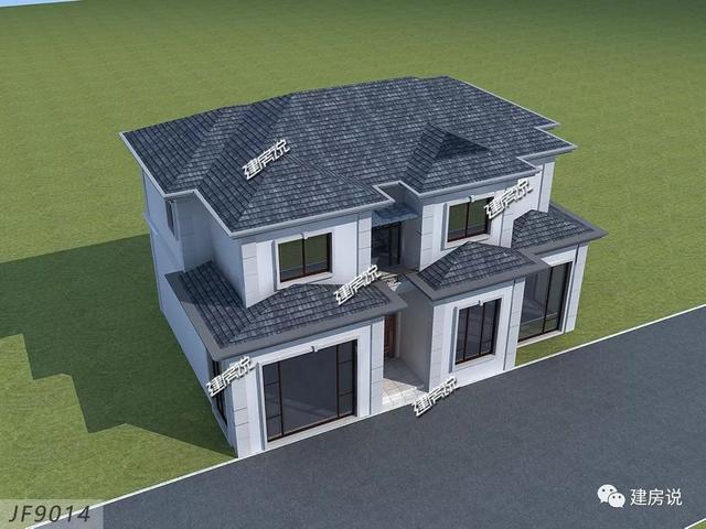 好看又實用的二層別墅設計圖，外觀新穎，戶型與眾不同