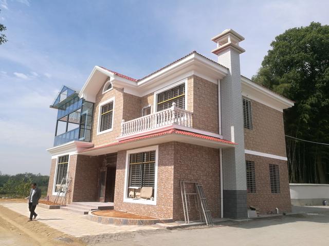 農村最漂亮二層別墅設計圖，實用美觀又經濟