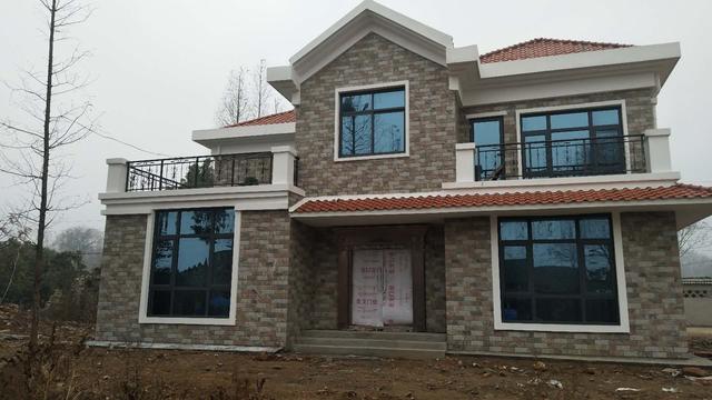 農村最漂亮二層別墅設計圖，實用美觀又經濟