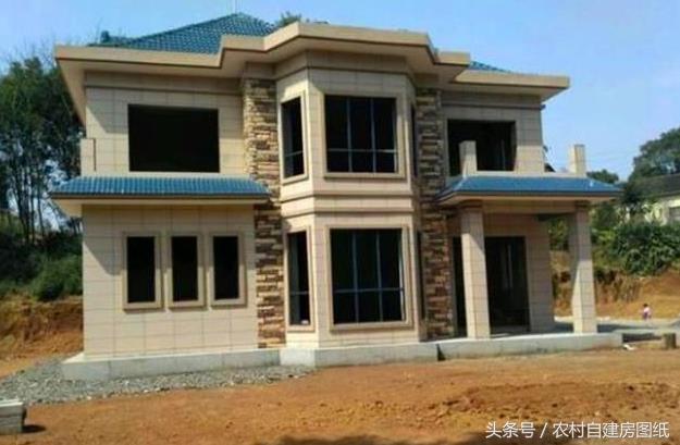 幾套20萬30萬40萬預算的別墅設計圖分享給你們，建出來一定很漂亮