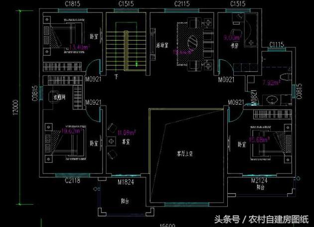 幾套20萬30萬40萬預算的別墅設計圖分享給你們，建出來一定很漂亮