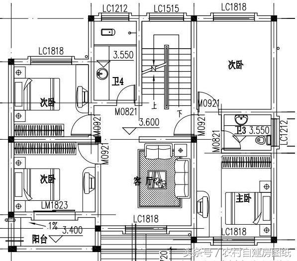 幾套20萬30萬40萬預算的別墅設計圖分享給你們，建出來一定很漂亮
