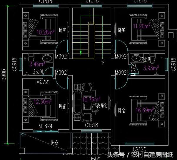 幾套20萬30萬40萬預算的別墅設計圖分享給你們，建出來一定很漂亮