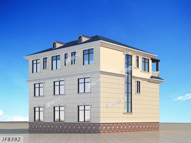 農村實用又漂亮的別墅設計圖，給自己定個小目標，未來的你一定要有