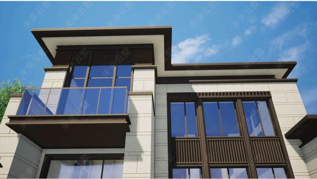 58.8萬新中式別墅設計圖紙，139.9㎡五室四廳