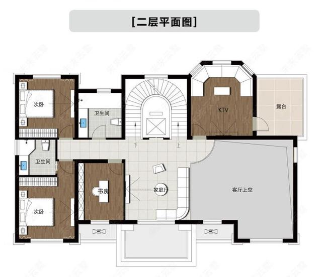 三層法式風格別墅設計圖，200㎡十室四廳六衛，讓你感受法式浪漫！