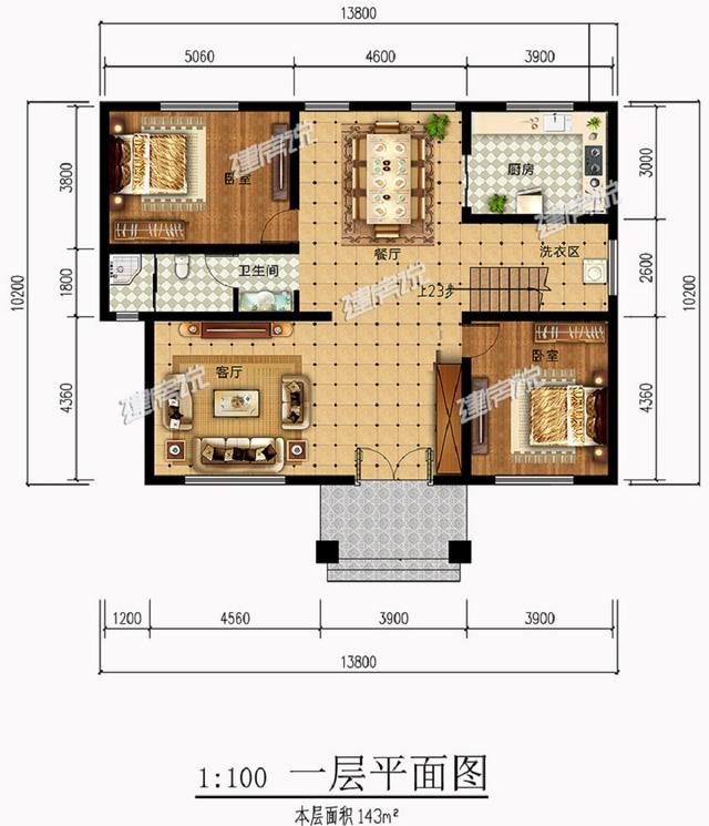 “網紅”別墅設計圖，河南大叔花35萬建了棟，路過的人圍觀拍照