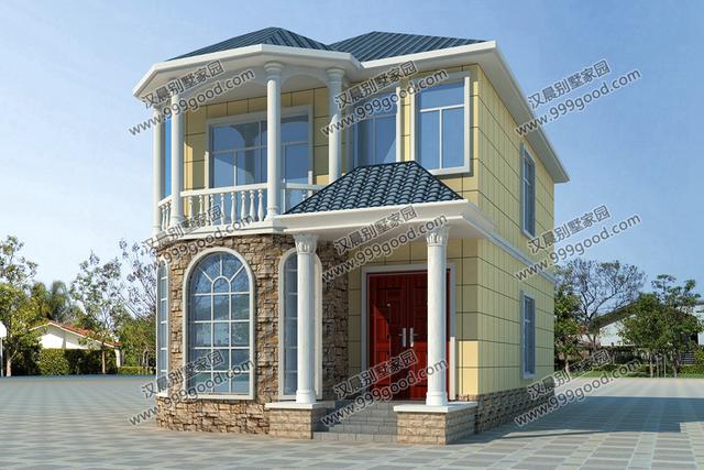 3套小開(kāi)間農(nóng)村別墅設(shè)計(jì)圖，面寬8米左右，中式、歐式和現(xiàn)代風(fēng)都很美