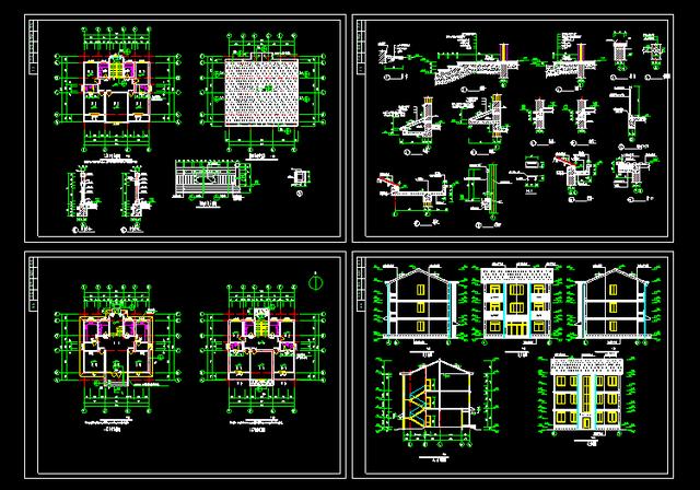 農村自建房效果圖分享 假如你有一塊空地 可以自由發揮你的想象力