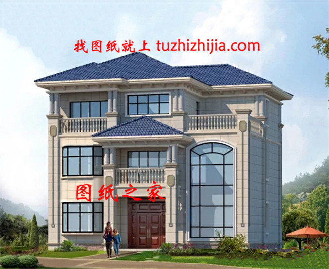 2019兩層半20多萬農村自建房,簡歐風格,美觀大氣