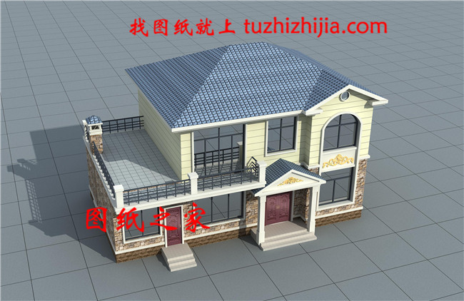 農村27萬二層自建別墅設計圖,占地140平米左右,戶型極好