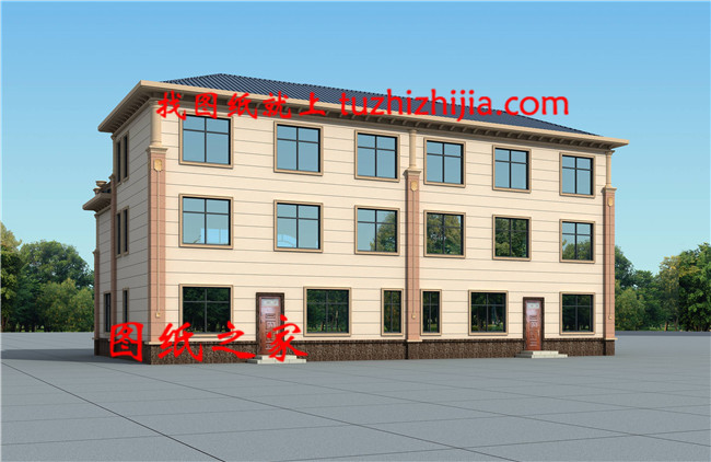 自建三層雙拼別墅戶型圖,完美的戶型就是它