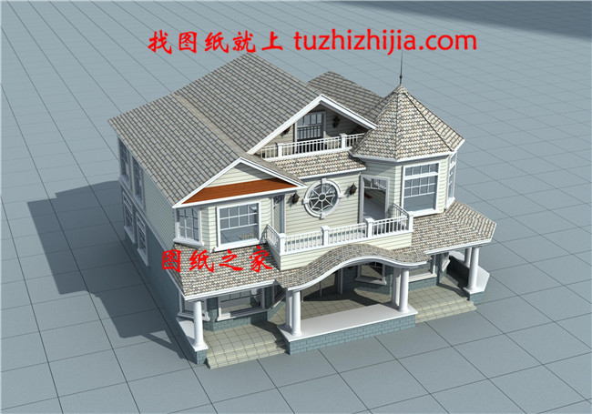 五十萬二層半鄉村別墅,占地200平米左右,客廳挑空設計