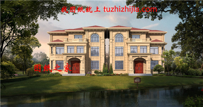 50萬農村自建三間三層別墅設計圖,占地130平米左右