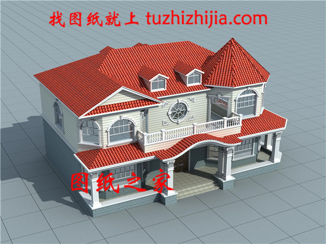 18X12米農(nóng)村二層溫馨小別墅設計圖