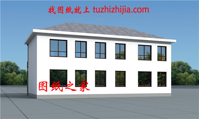 18x11米現代風格二層別墅，簡約時尚