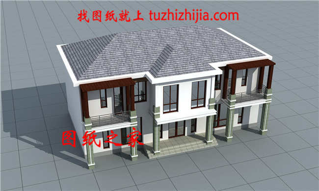 18x11米現代風格二層別墅，簡約時尚