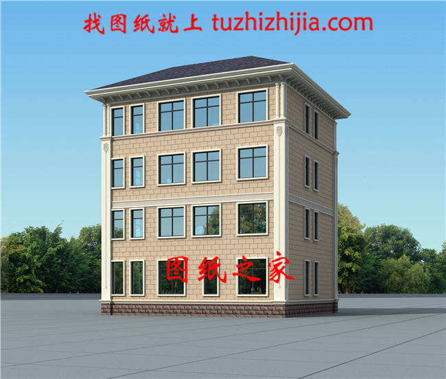 140平方米新農(nóng)村四層房屋設(shè)計(jì)圖紙，農(nóng)村自建推薦