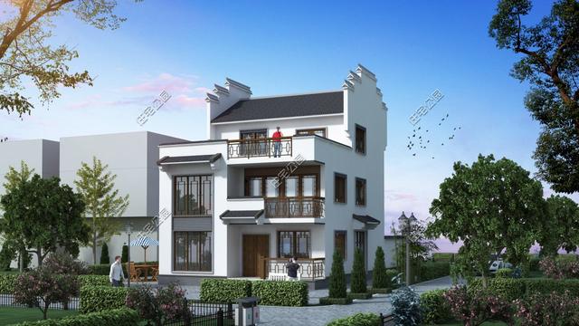 8套清新雅致的新中式別墅設計圖，這才是中國農村該有的樣子