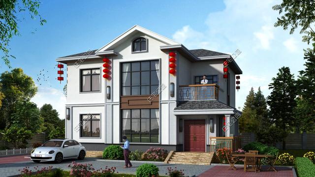 8套清新雅致的新中式別墅設計圖，這才是中國農村該有的樣子