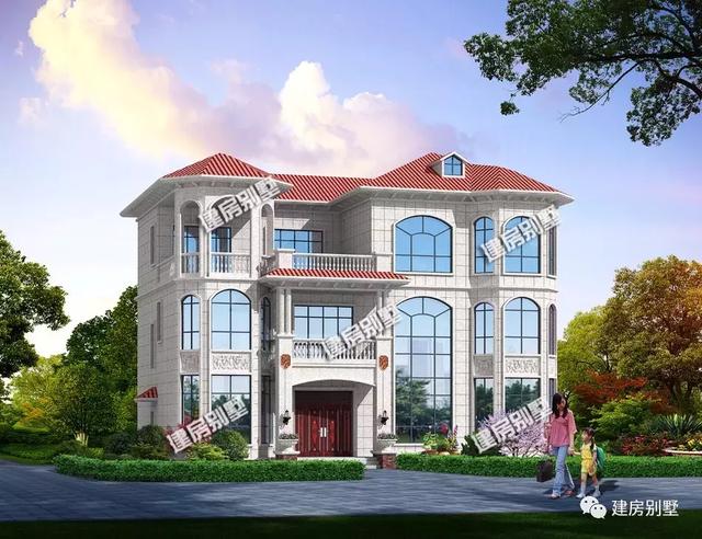 兩棟小進(jìn)深別墅設(shè)計(jì)圖，建在云南和湖南農(nóng)村的豪宅，十分漂亮