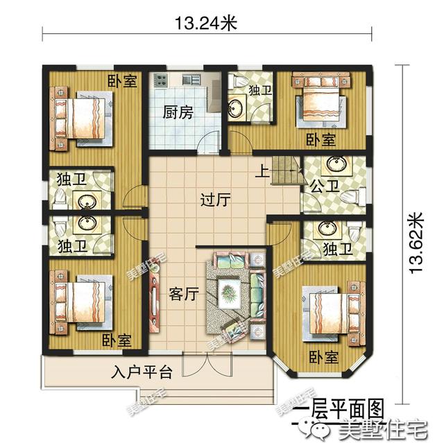 精心推薦4套農村別墅美宅設計圖紙，造價都不是太高，戶型都很不錯