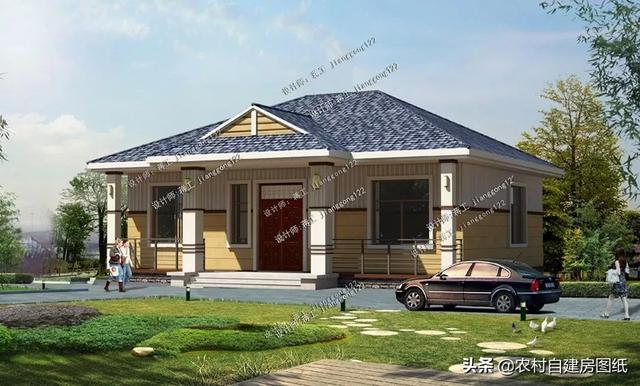 9款農村小別墅設計圖，造價都很經濟，預算在20萬左右